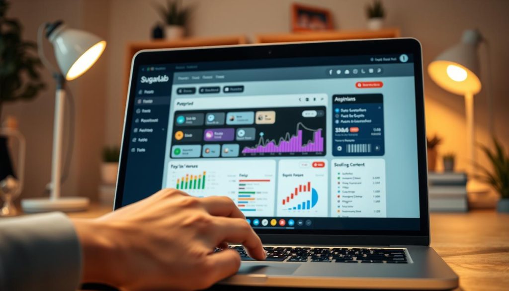 sugarlab ai nsfw platform interface